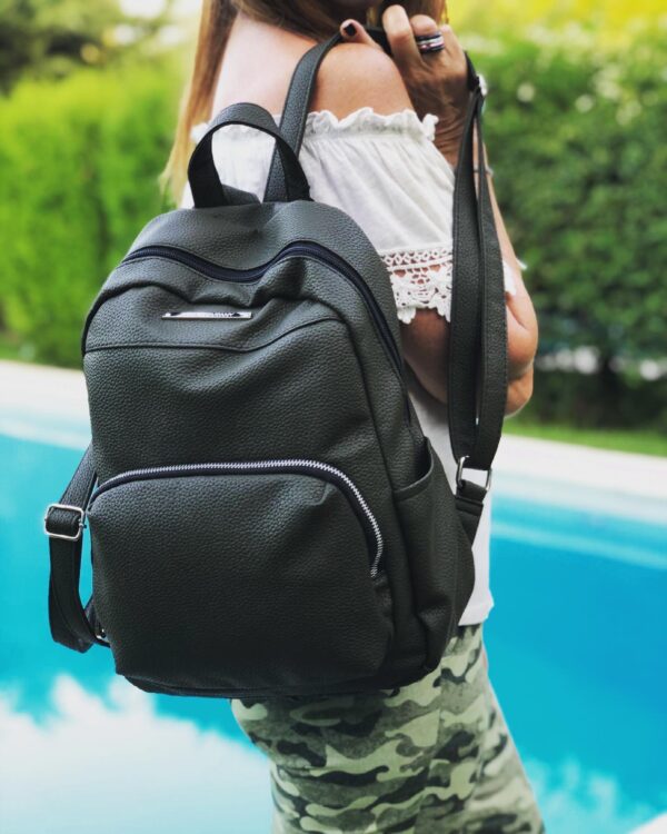 mochila ecocuero