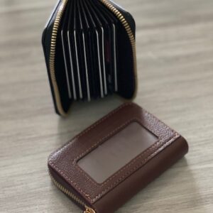 portatarjetero con cierre