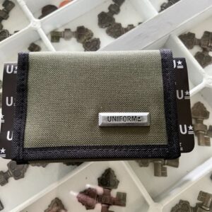 billetera uniform con velcro